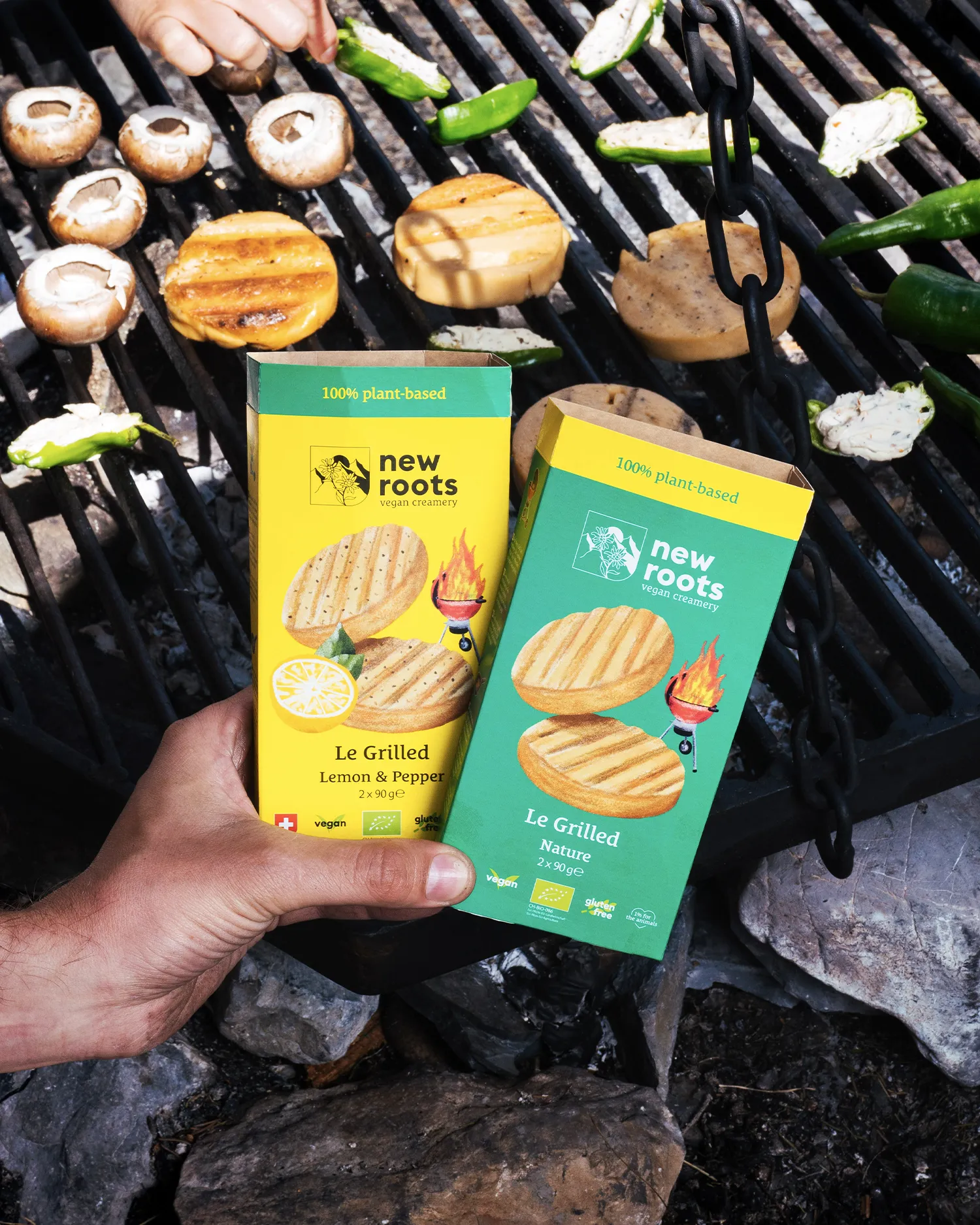New Roots - Packaging - Le Grilled - Photo Pascale Amez