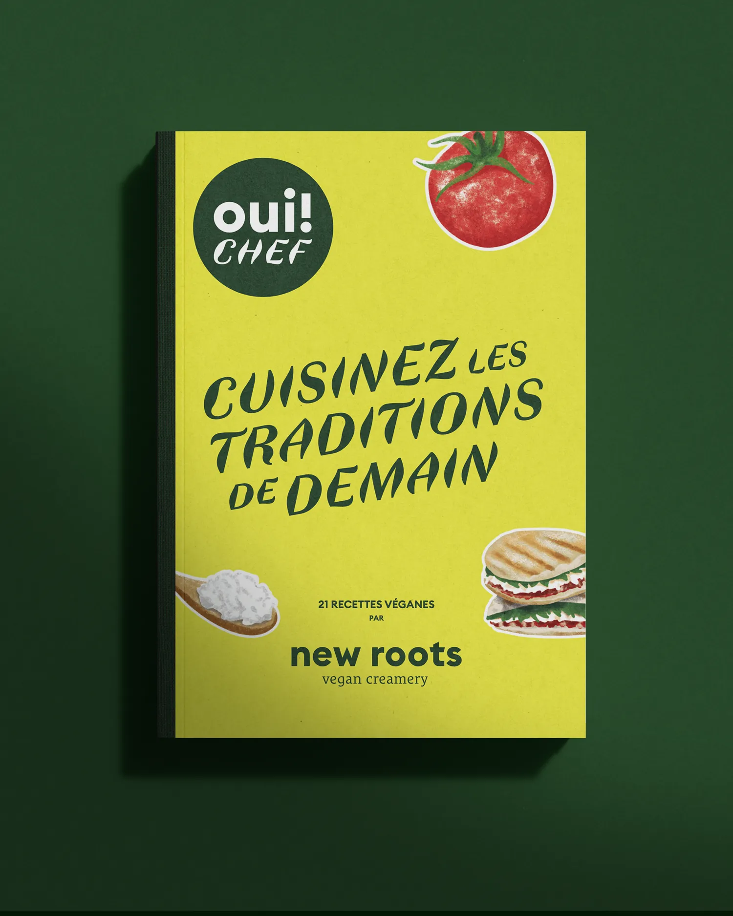 New Roots – Livre de recette vegan -Front